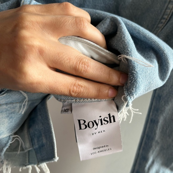 Boyish Light Blue Denny Denim Jacket in Sunrise - XS - Picture 5 of 12